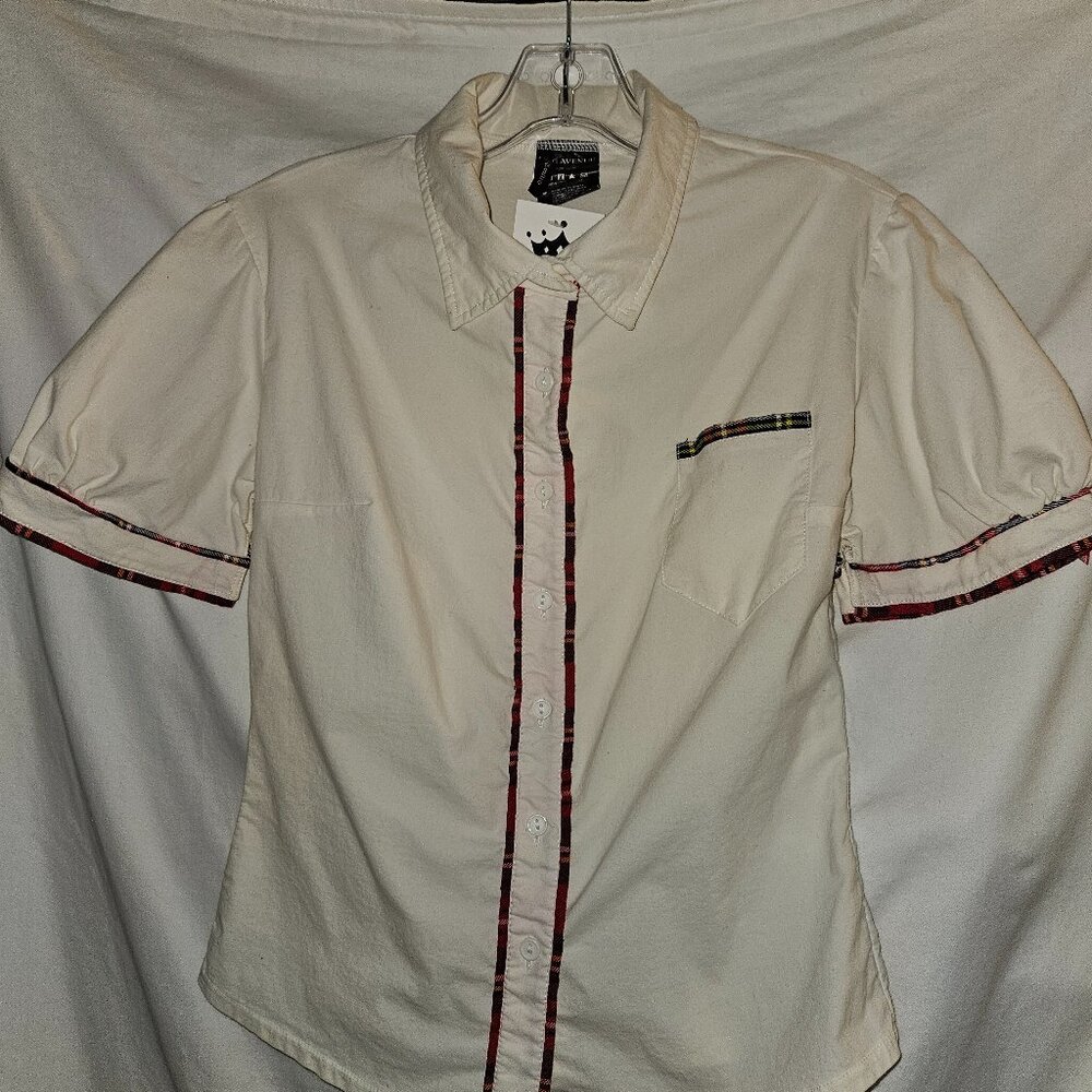 NWT S/P Naughty School Girl Blouse Top LAST ONLY